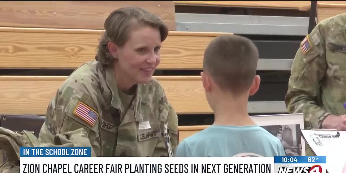 Zion Chapel students explore future careers at Careers on Wheels event