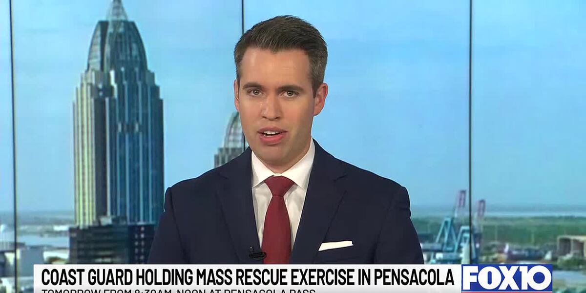 Coast Guard to perform mass rescue operation exercise near Pensacola Pass
