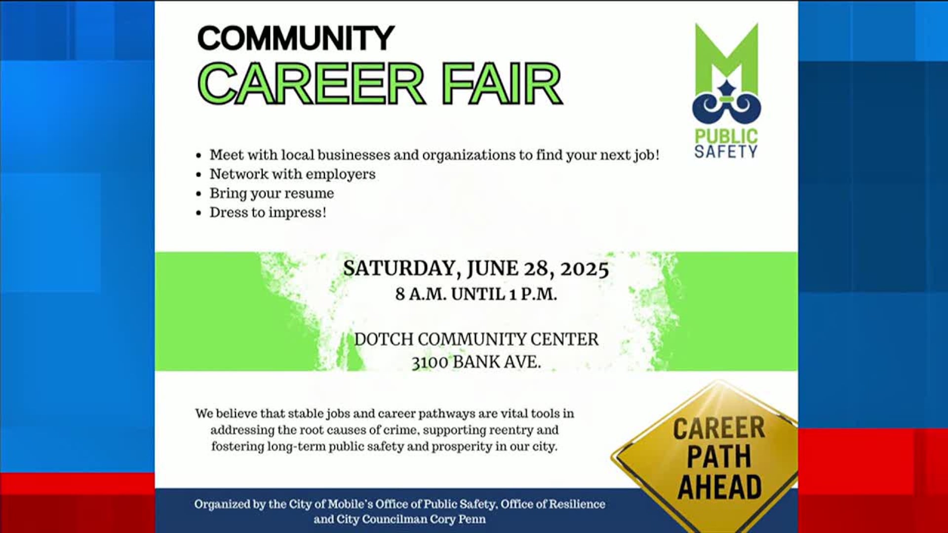 Career fair set Saturday at Dotch Community Center in Mobile Career fair set Saturday at Dotch Community Center in Mobile