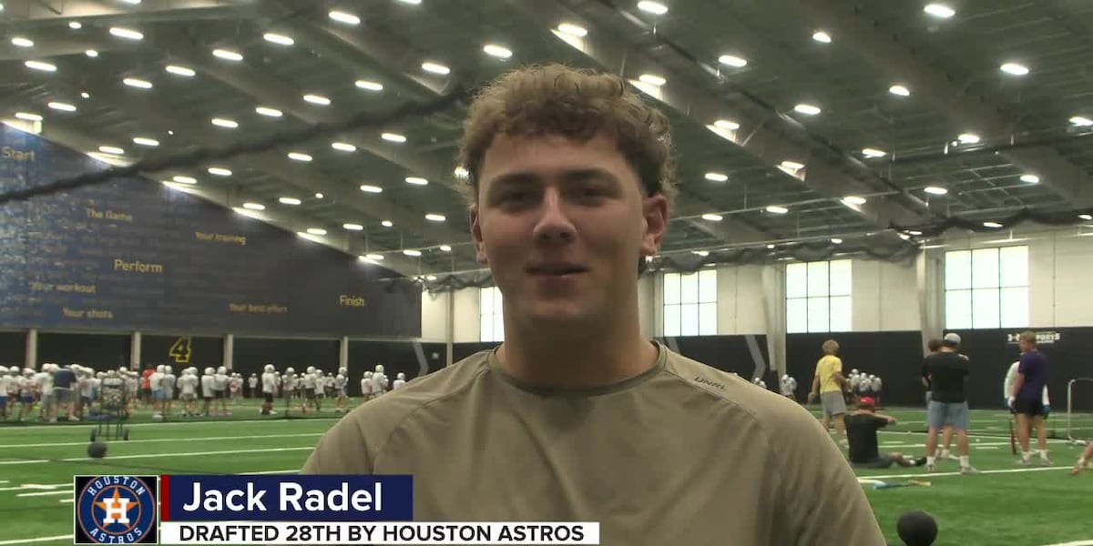 Jack Radel talks about phone call from Astros during the MLB Draft