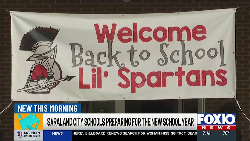 FOX10 Back to School: Saraland City Schools preparing for the new school year