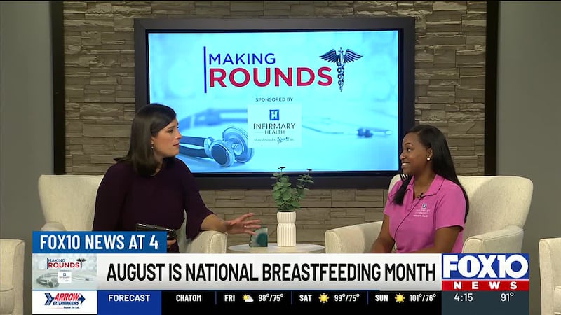 Alexandria Marshall, a lactation consultant with Mobile Infirmary, sits down with Shelby Myers...