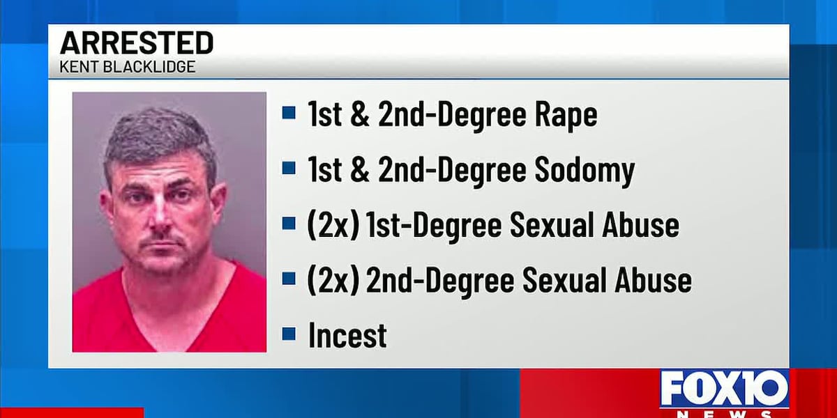 Spanish Fort Police arrest Homeland Security Investigations agent on rape, sodomy, incest charges