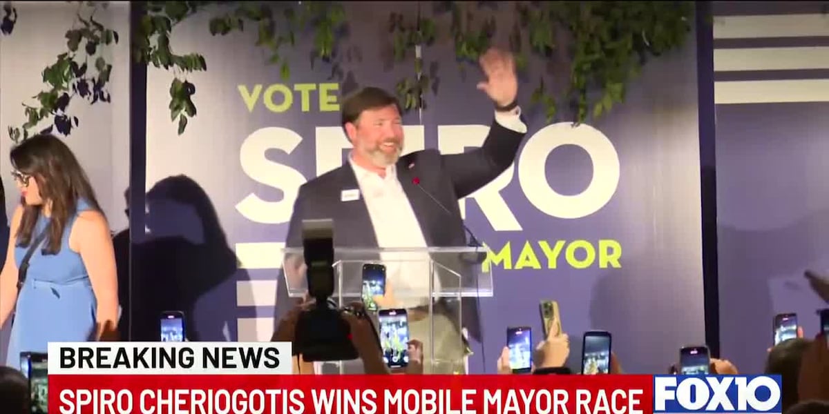 Spiro Cheriogotis wins Mobile mayor race