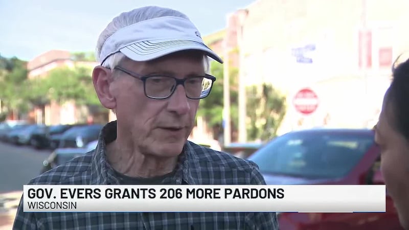 Wisconsin Governor Tony Evers granted another round of pardons Friday, bringing his total...