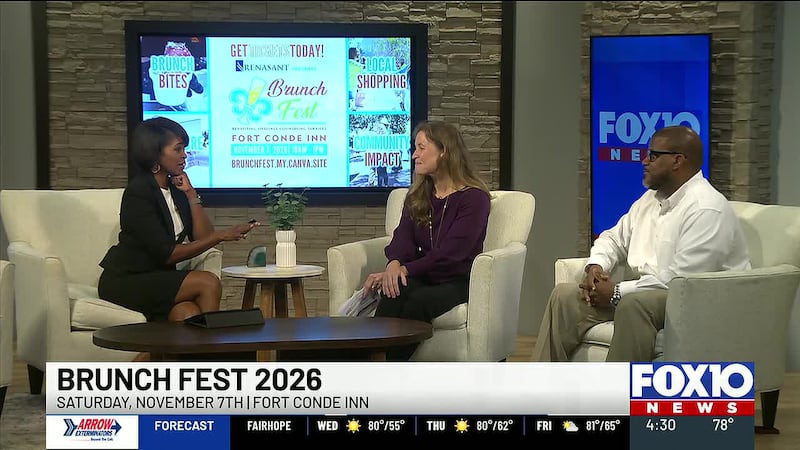 Brunch Fest 2026 set for Nov. 7 at Fort Conde Inn