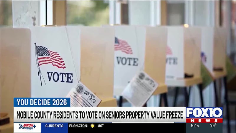 Mobile County voters will decide on Local Amendment One, which asks whether to freeze the...