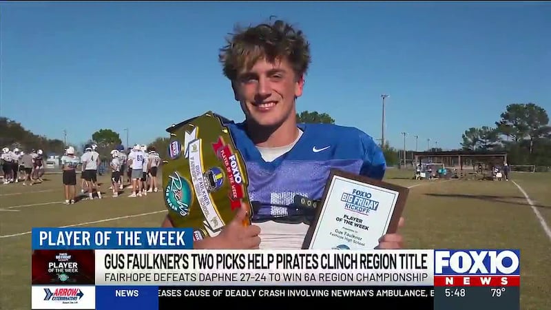 Player of the Week: Gus Faulkner