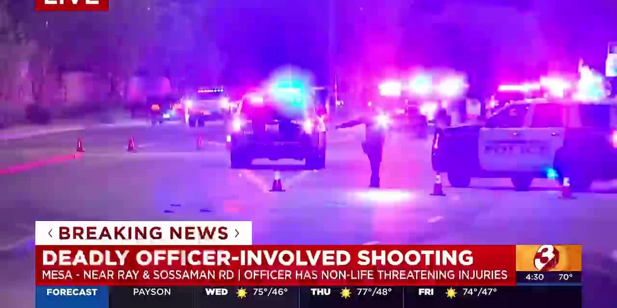 Mesa Officer Wounded in Unsolved Shooting Incident Sparks Community Concern