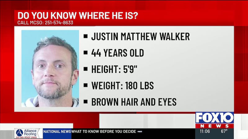 Mobile County deputies searching for missing 44-year-old man