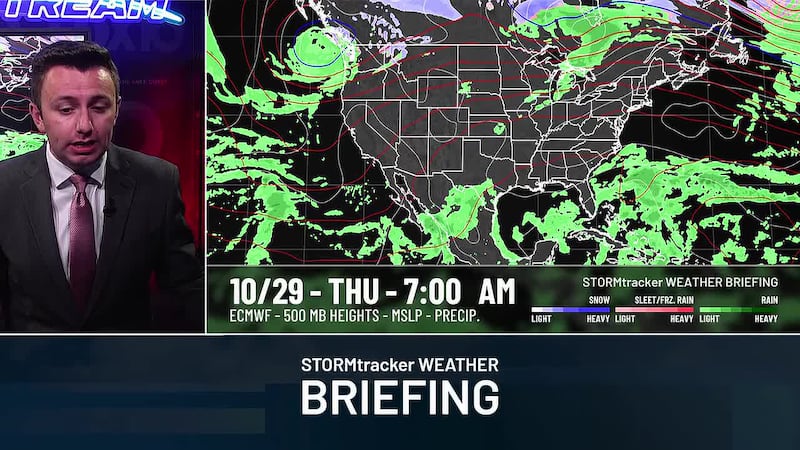 8 p.m. STORMtracker Weather Briefing for Oct. 28, 2026