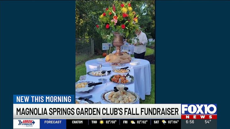Magnolia Springs Garden Club holds third annual fall fundraiser at arboretum