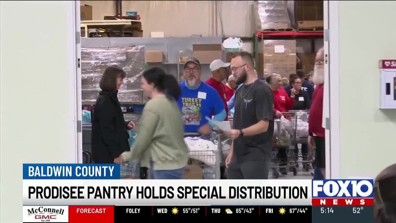 Prodisee Pantry holds special distribution