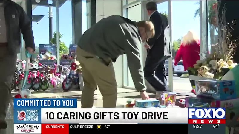10 Caring Gifts Toy Drive at Mercedes-Benz of Mobile